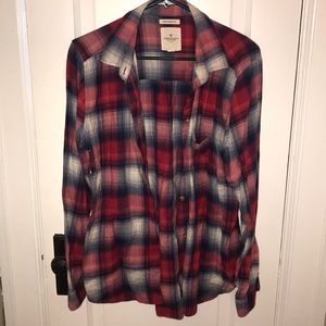 American Eagle boyfriend fit flannel